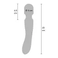 Zenith Licht-Massager-Stab Schwarz von Toyjoy