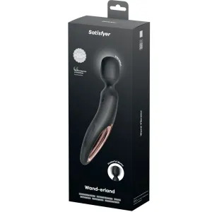 Wand Erland Vibrierendes Massager Schwarz von Satisfyer Wand