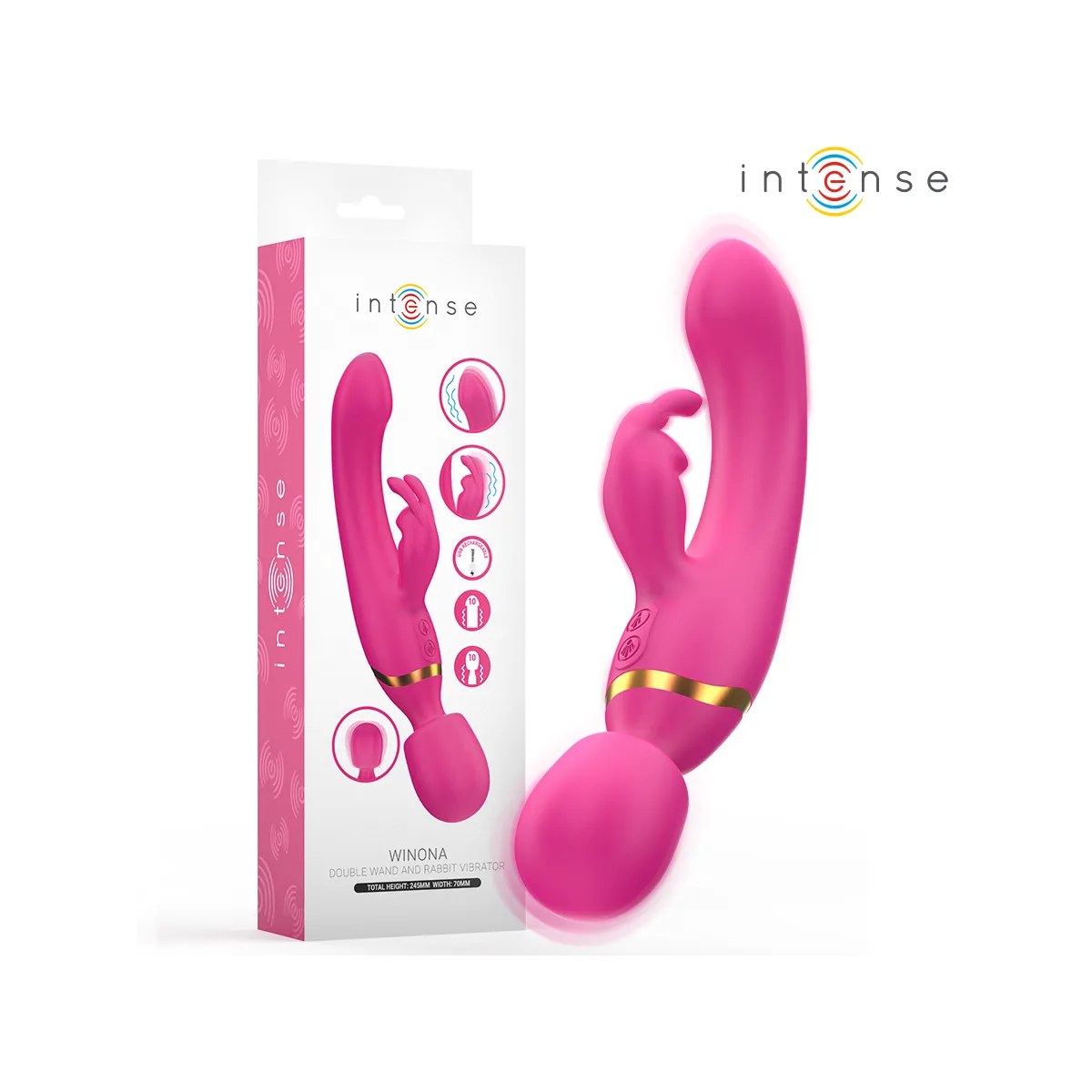 Winona Doppelvibrator Hase & Stab von Intense Fun | Fesselliebe.de