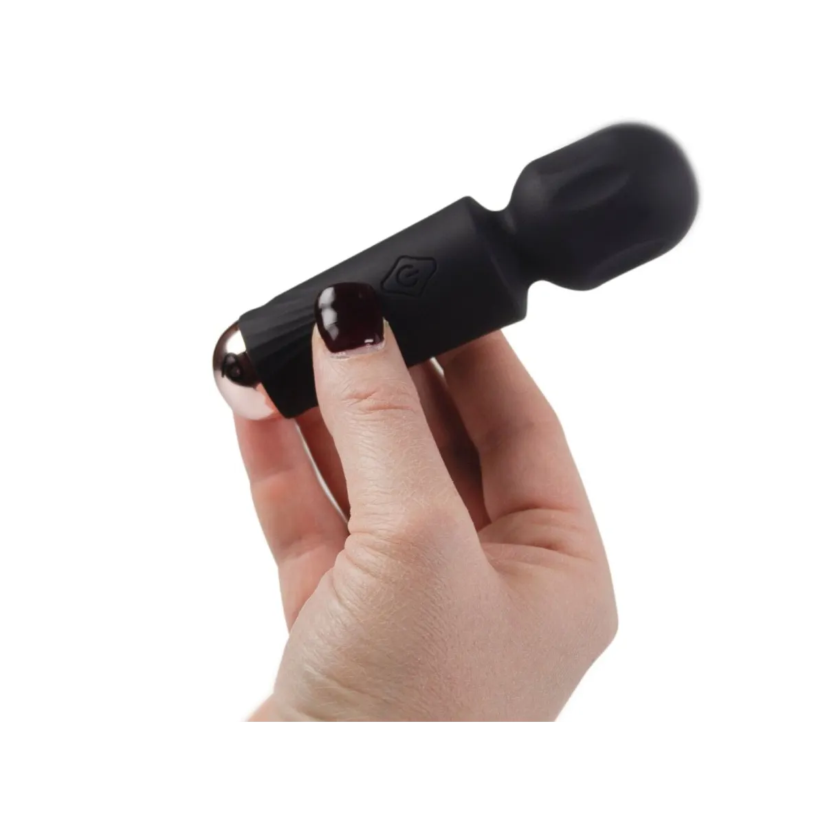 Mini-Akku-Zauberstab mit 16 Funktionen, Schwarze Tulpe von Rocks-Off | Fesselliebe.de