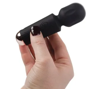 Mini-Akku-Zauberstab mit 16 Funktionen, Schwarze Tulpe von Rocks-Off