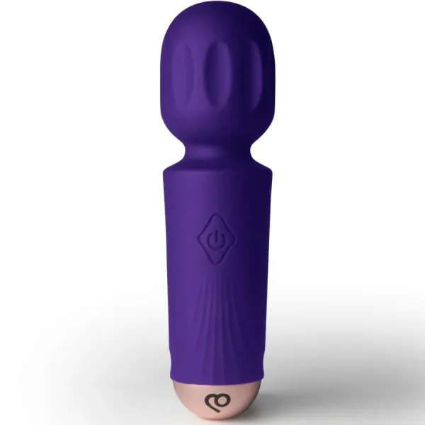 Mini-Aufladbarer Stab mit 16 Funktionen Violet Dream von Rocks-Off | Fesselliebe.de