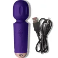 Mini-Aufladbarer Stab mit 16 Funktionen Violet Dream von Rocks-Off