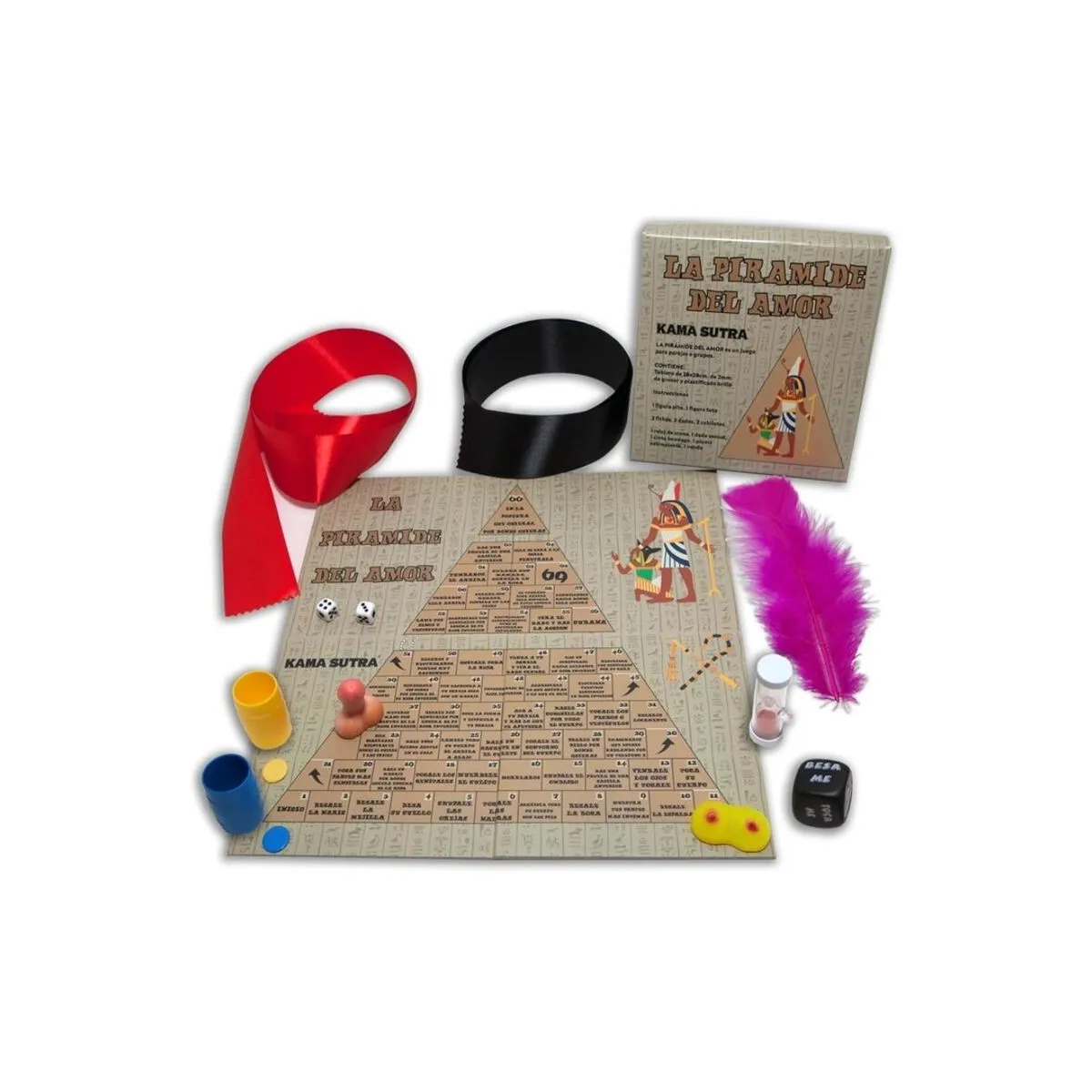 Das Spiel ?PYRAMIDE der Liebe? von Diablo Picante | Fesselliebe.de