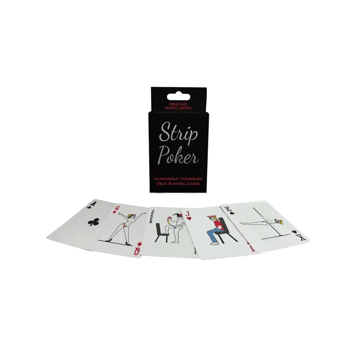 Strip Poker Humorvolles Spielkartendeck von Kheper Games | Fesselliebe.de