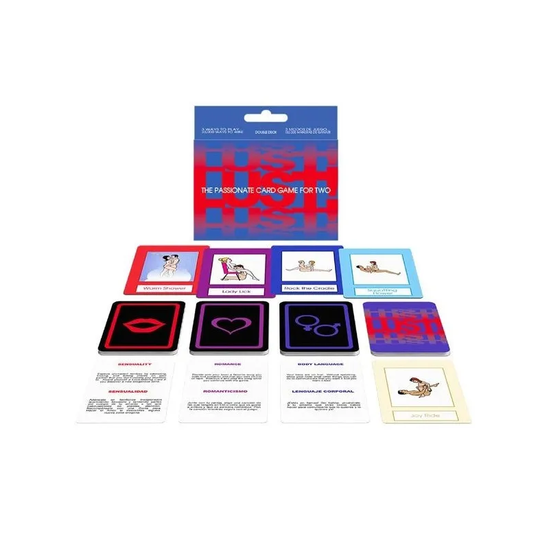 Lust Das Leidenschaftliche Kartenspiel, En, Es von Kheper Games | Fesselliebe.de