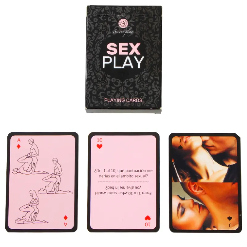 Sex-Spielkarten (ES/EN) von Secretplay 100% Games | Fesselliebe.de