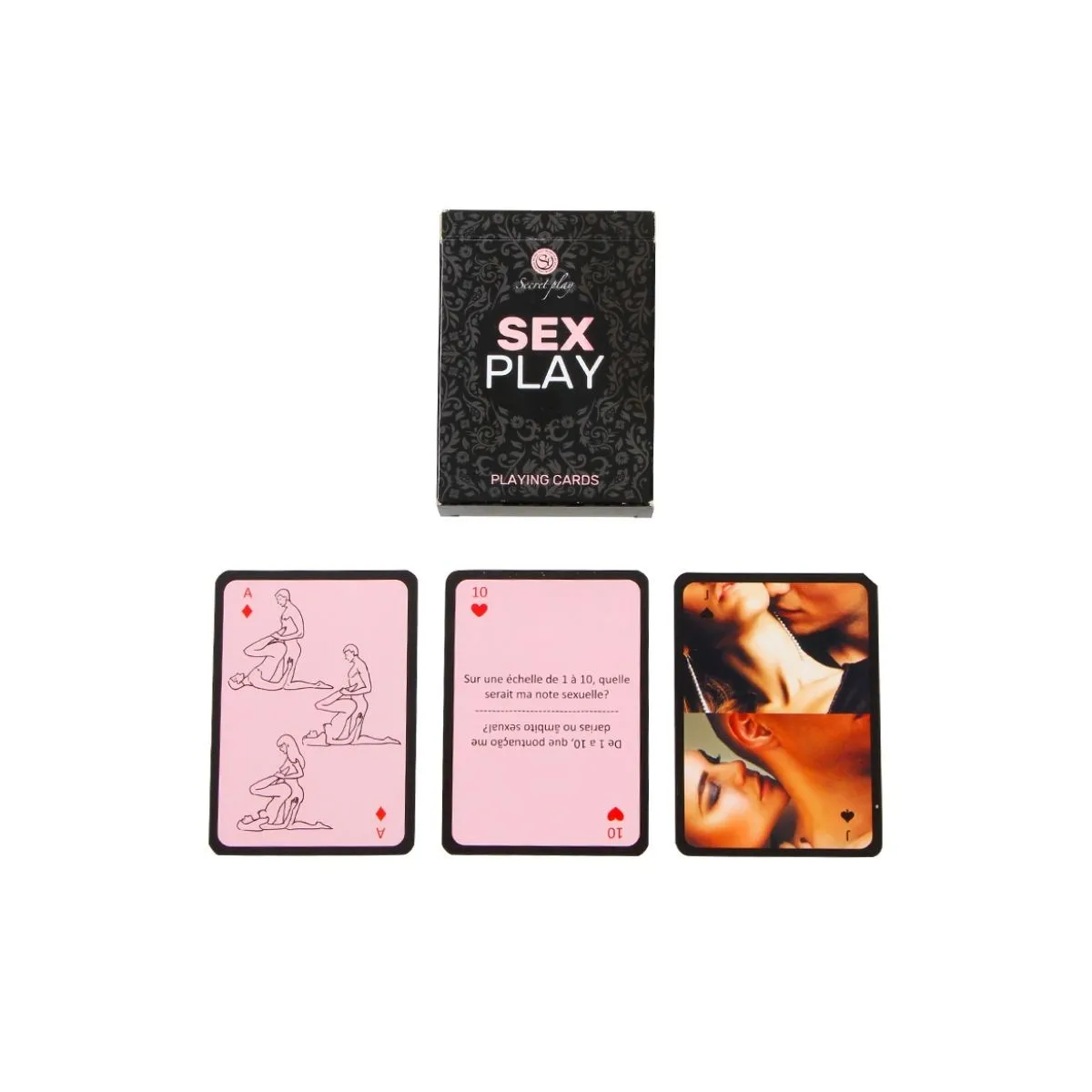 Sex-Spielkarten (FR/PT) von Secretplay 100% Games | Fesselliebe.de