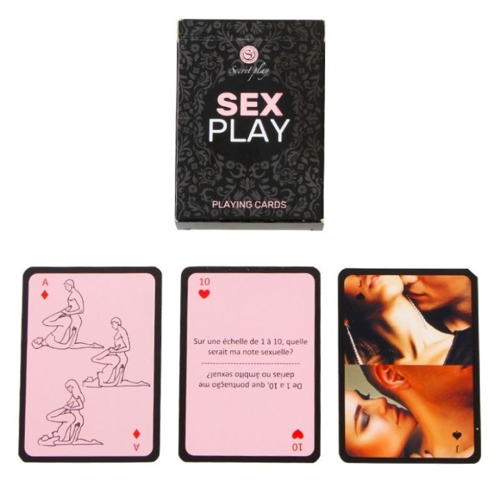 Sex-Spielkarten (FR/PT) von Secretplay 100% Games | Fesselliebe.de