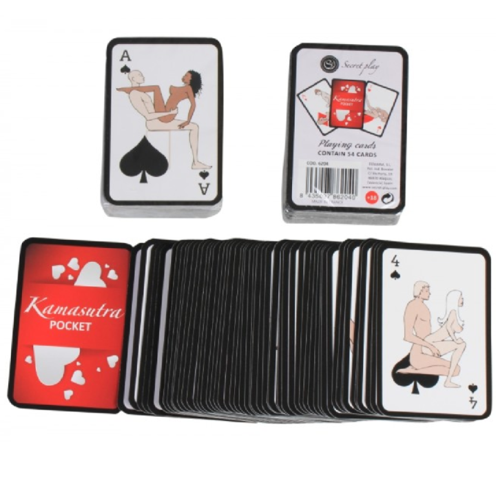 Pocket Kamasutra Spielkarten (ES/EN/PT/IT/FR/DE) von Secretplay 100% Games | Fesselliebe.de