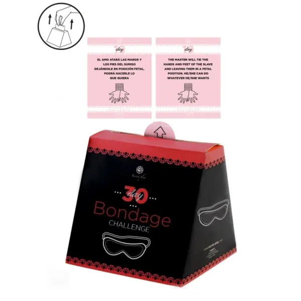 Challenge 30 Tage Bondage (ES/EN) von Secretplay 100% Games | Fesselliebe.de