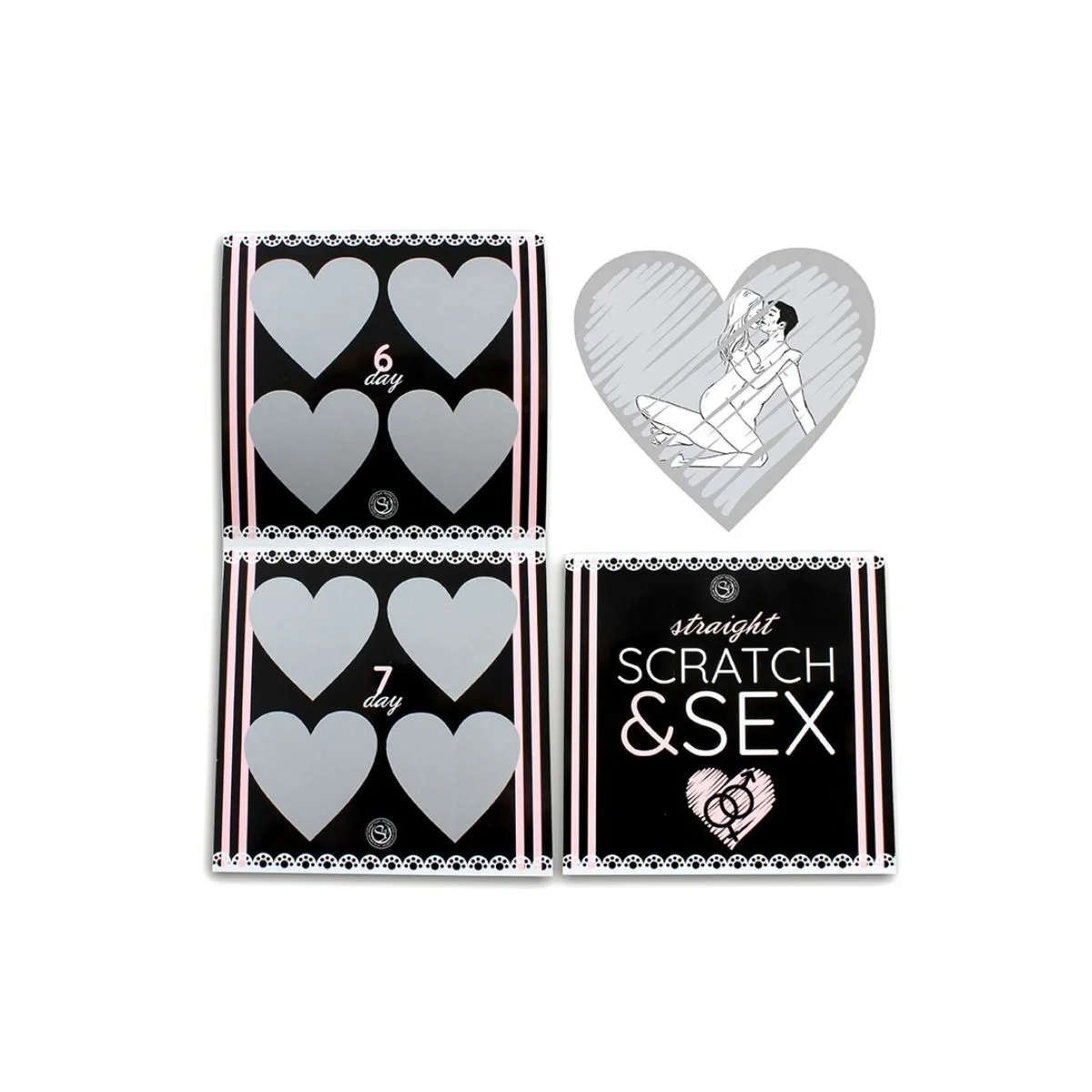 Scratch & Sex-Spiel für Hetere Paare (ES/EN/FR/PT/DE) von Secretplay 100% Games | Fesselliebe.de