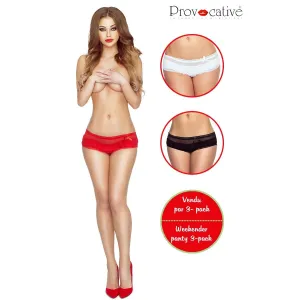 3er Pack Romance a Deux Shorty von Provocative | Fesselliebe.de