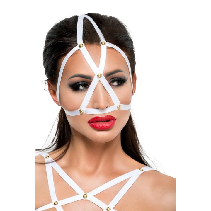 Weiße Kopfmaske MK 10 von MeSeduce | Fesselliebe.de