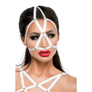 Weiße Kopfmaske MK 10 von MeSeduce | Fesselliebe.de
