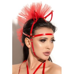Rote Kopfmaske MK 18 von MeSeduce | Fesselliebe.de
