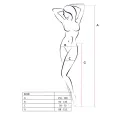 Ouvert Strumpfhose S018 weiß von Passion Erotic Line