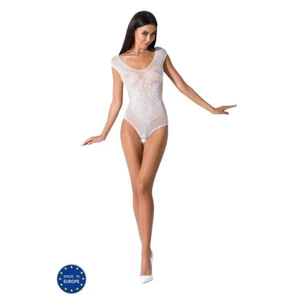 Weißer ouvert Body BS064 von Passion Erotic Line | Fesselliebe.de