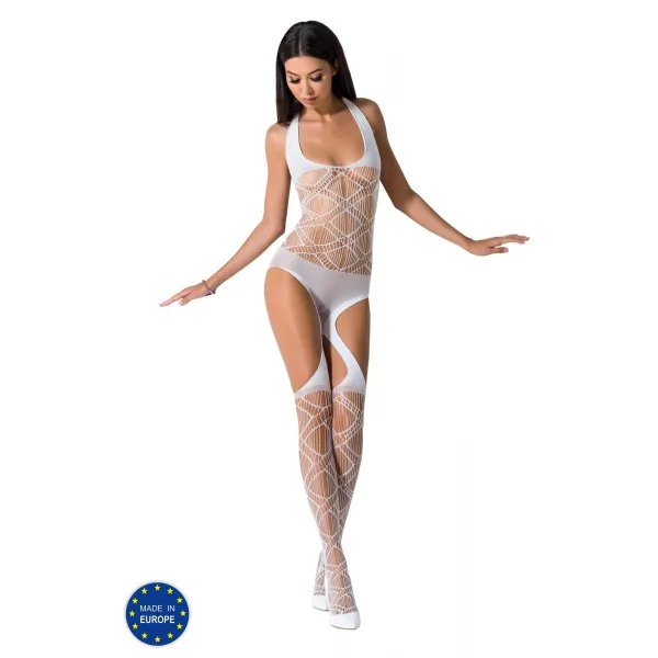Weißer Bodystocking BS060 von Passion | Fesselliebe.de