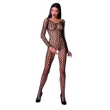 Schwarzer ouvert Bodystocking BS068 von Passion | Fesselliebe.de