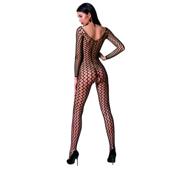 Schwarzer ouvert Bodystocking BS068 von Passion | Fesselliebe.de