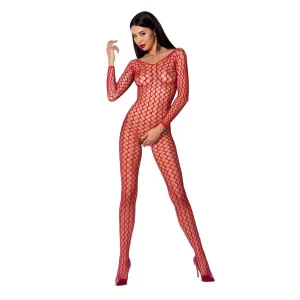 Roter ouvert Bodystocking BS068 von Passion | Fesselliebe.de