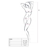 Roter ouvert Bodystocking BS068 von Passion | Fesselliebe.de