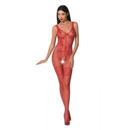 Roter ouvert Bodystocking BS069 von Passion | Fesselliebe.de