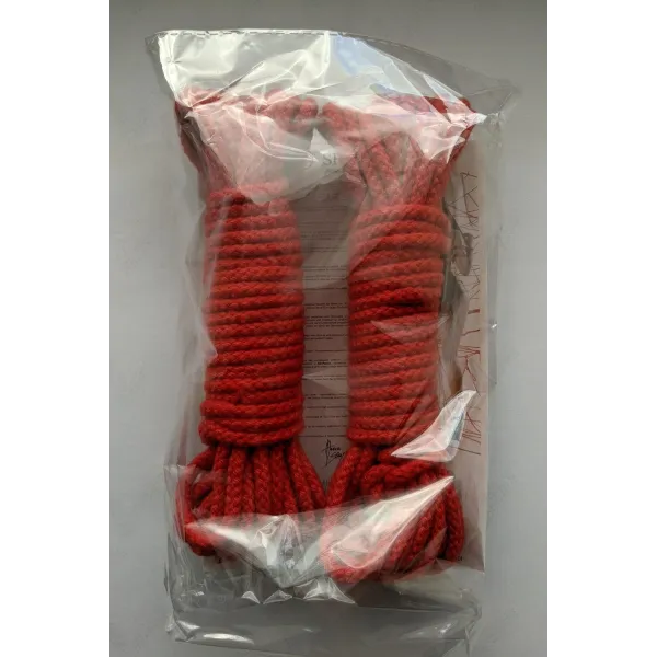 2 x 8 Meter Bondage-Seil rot von Demoniq | Fesselliebe.de