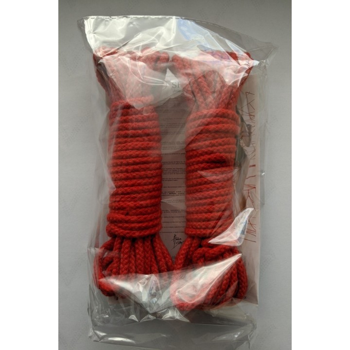 2 x 8 Meter Bondage-Seil rot von Demoniq | Fesselliebe.de