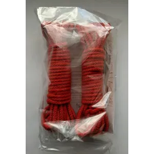 2 x 8 Meter Bondage-Seil rot von Demoniq | Fesselliebe.de