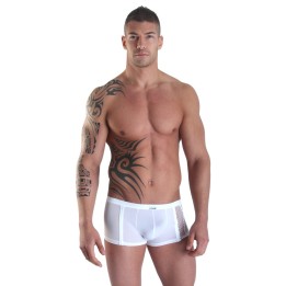 Weiße Herren Mini-Pant Visible Man von Look Me | Fesselliebe.de