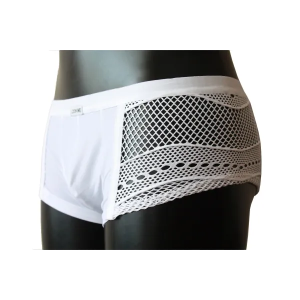 Weiße Herren Mini-Pant Visible Man von Look Me | Fesselliebe.de