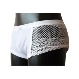 Weißer Herren Boxer Visible Man von Look Me | Fesselliebe.de