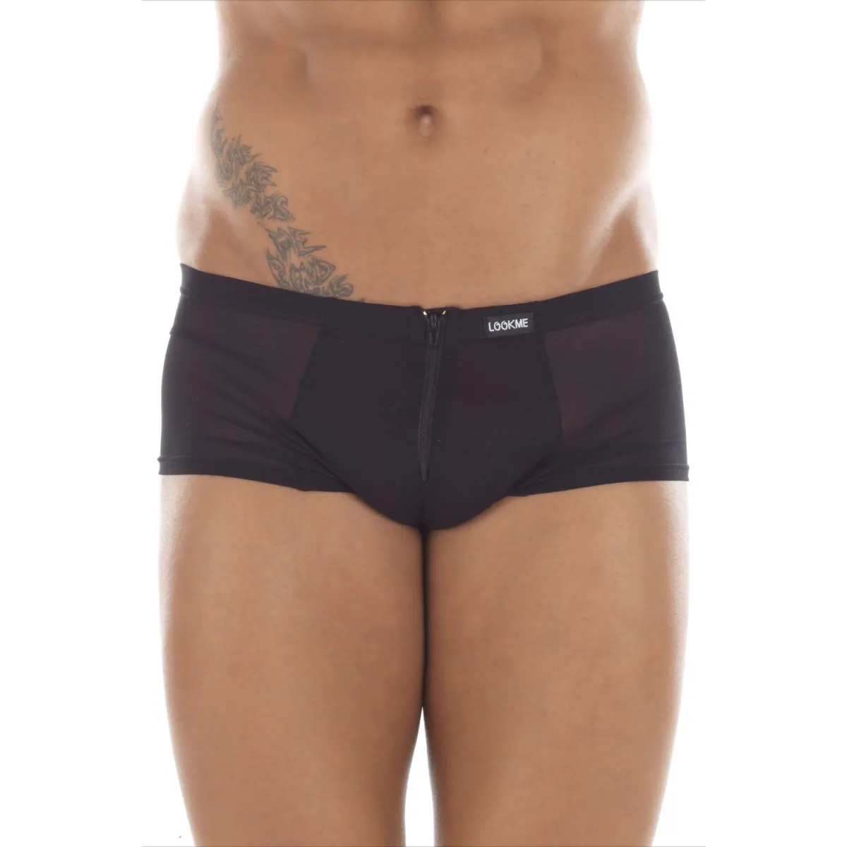 Schwarze Herren Minipant Wiz von Look Me | Fesselliebe.de