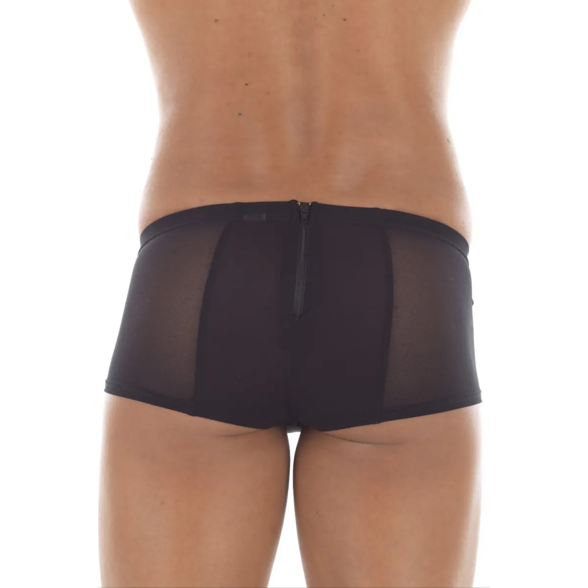 Schwarze Herren Minipant Wiz von Look Me | Fesselliebe.de