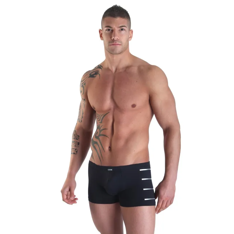 Schwarze Herren-Boxer Roadster von Look Me | Fesselliebe.de