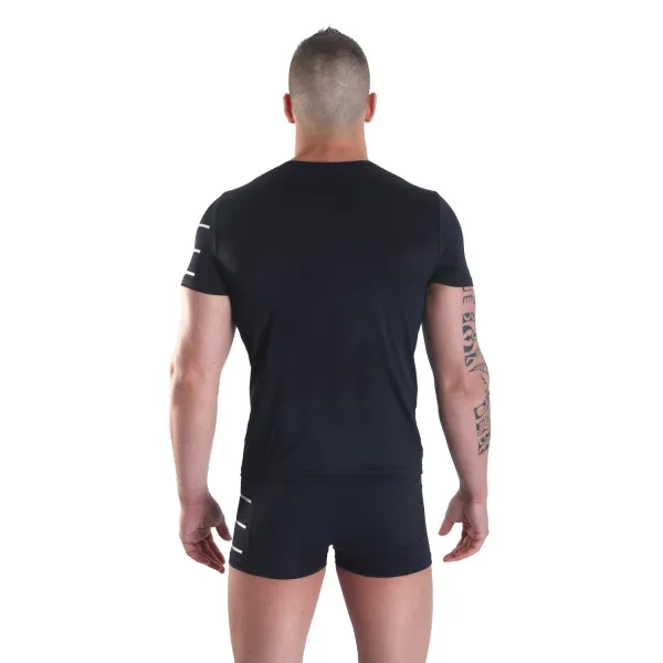 Schwarzes Herren T-Shirt Roadster von Look Me | Fesselliebe.de