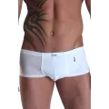 Weißer Herren Short Open Heart von Look Me