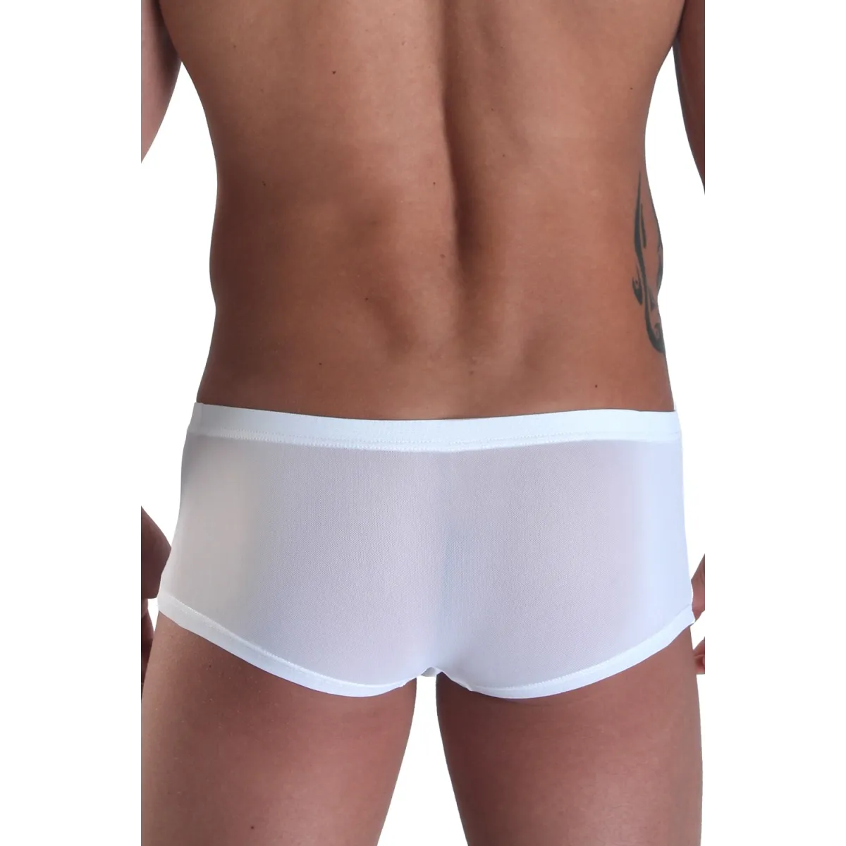 Weißer Herren Short Open Heart von Look Me | Fesselliebe.de