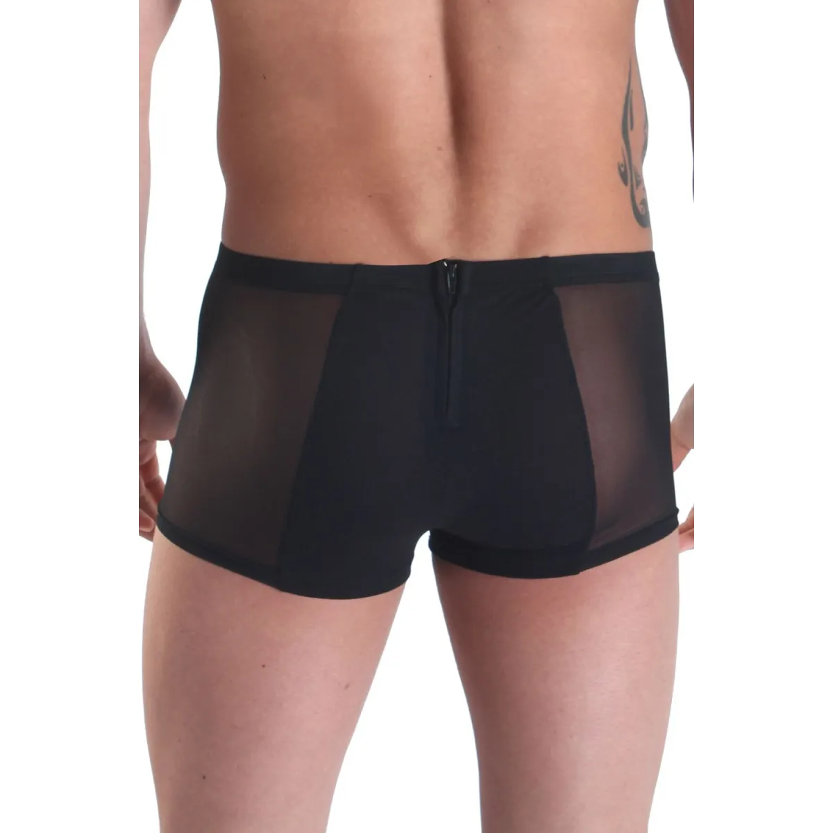 Schwarzer Herren Boxer Wiz von Look Me | Fesselliebe.de