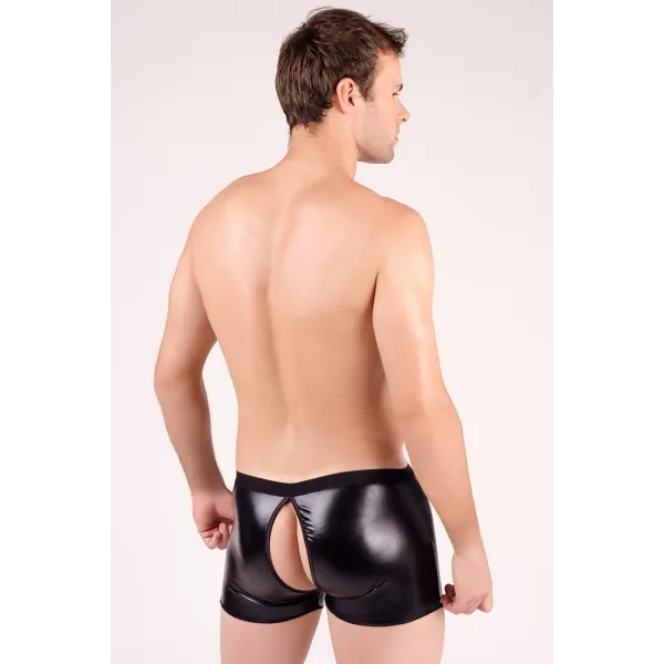 Schwarzer Herren-Boxer-Short MC/9007 von Andalea | Fesselliebe.de