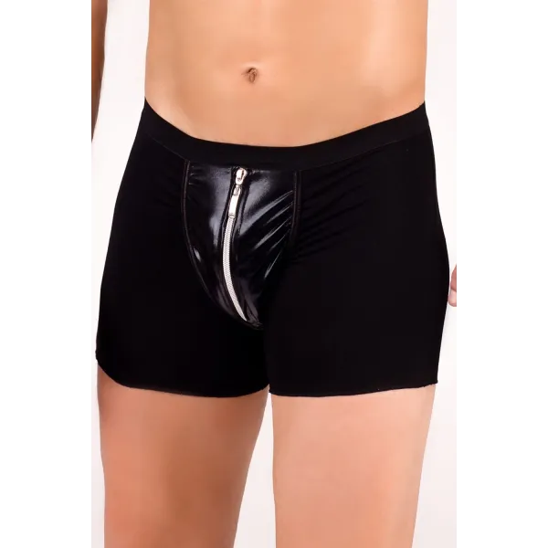 Schwarze Boxer-Shorts MC/9001 von Andalea Dessous | Fesselliebe.de