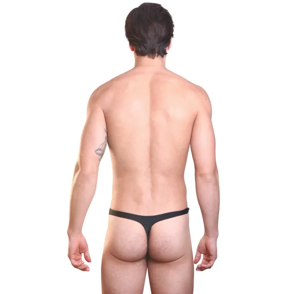 Schwarzer Männer String Open Spirit von Look Me | Fesselliebe.de