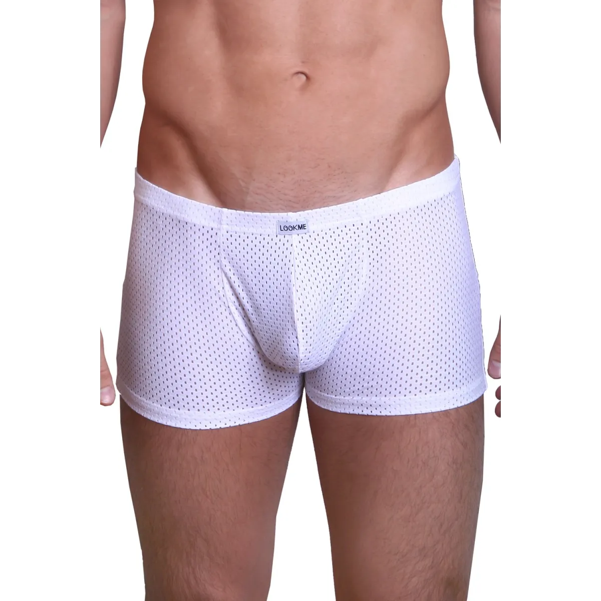 Weißer Herren Boxer the Shadow von Look Me | Fesselliebe.de