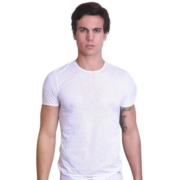 Weißes T-Shirt the Shadow von Look Me | Fesselliebe.de