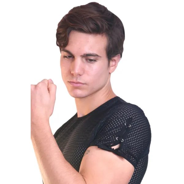 Weißes T-Shirt the Shadow von Look Me | Fesselliebe.de