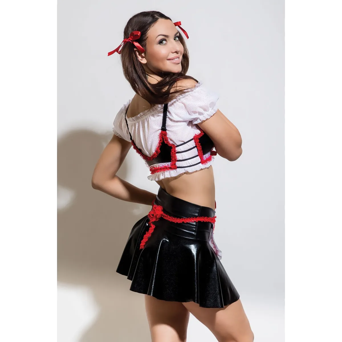 5-teiliges Outfit Waitress Heidi von Hamana Dessous | Fesselliebe.de