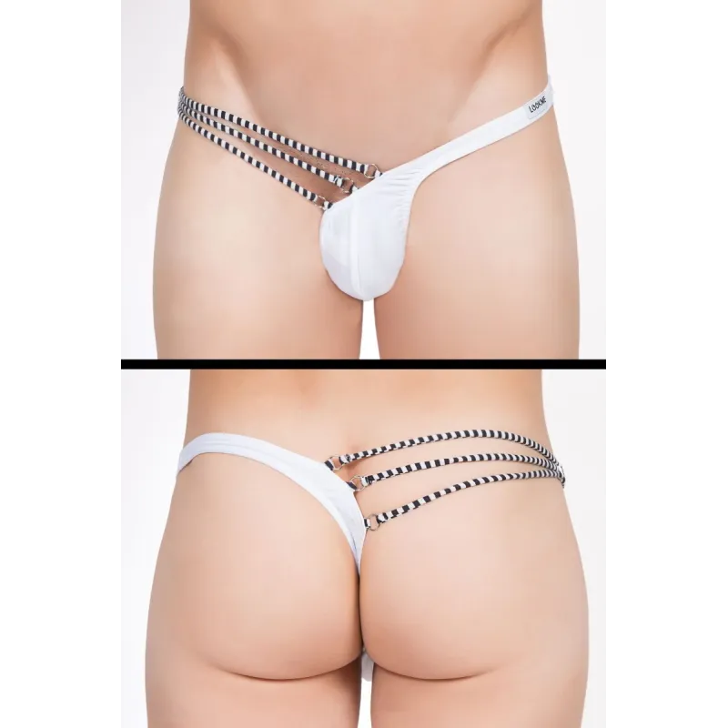 Weißer Herren String Alliance von Look Me | Fesselliebe.de