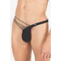Schwarzer Herren String Alliance von Look Me